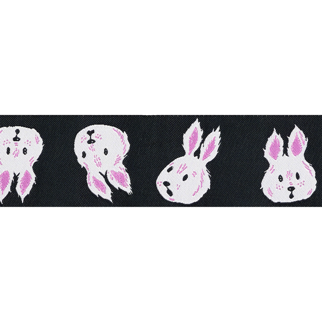 PREORDER - Hello Alice - Rushing Rabbit - 1-1/2" width - by Sarah Watts - One Yard