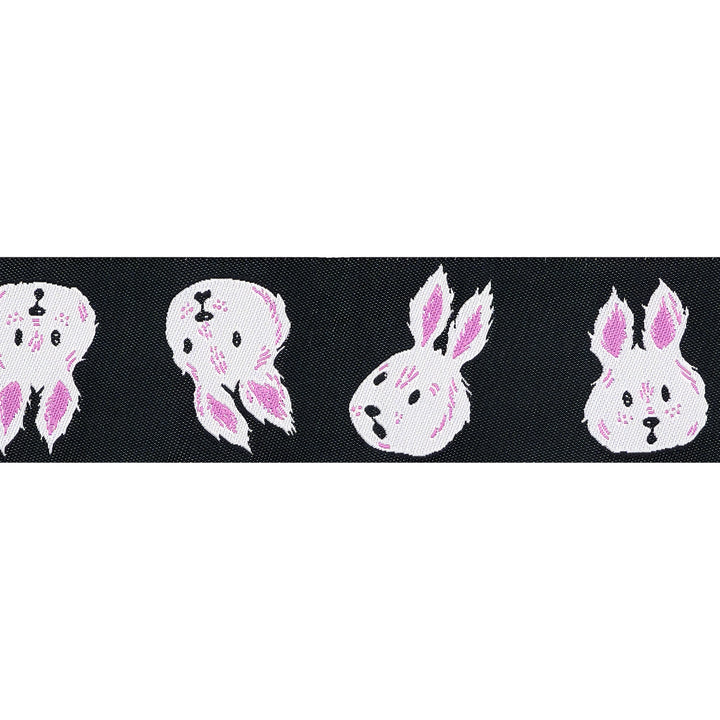 PREORDER - Hello Alice - Rushing Rabbit - 1-1/2" width - by Sarah Watts - One Yard