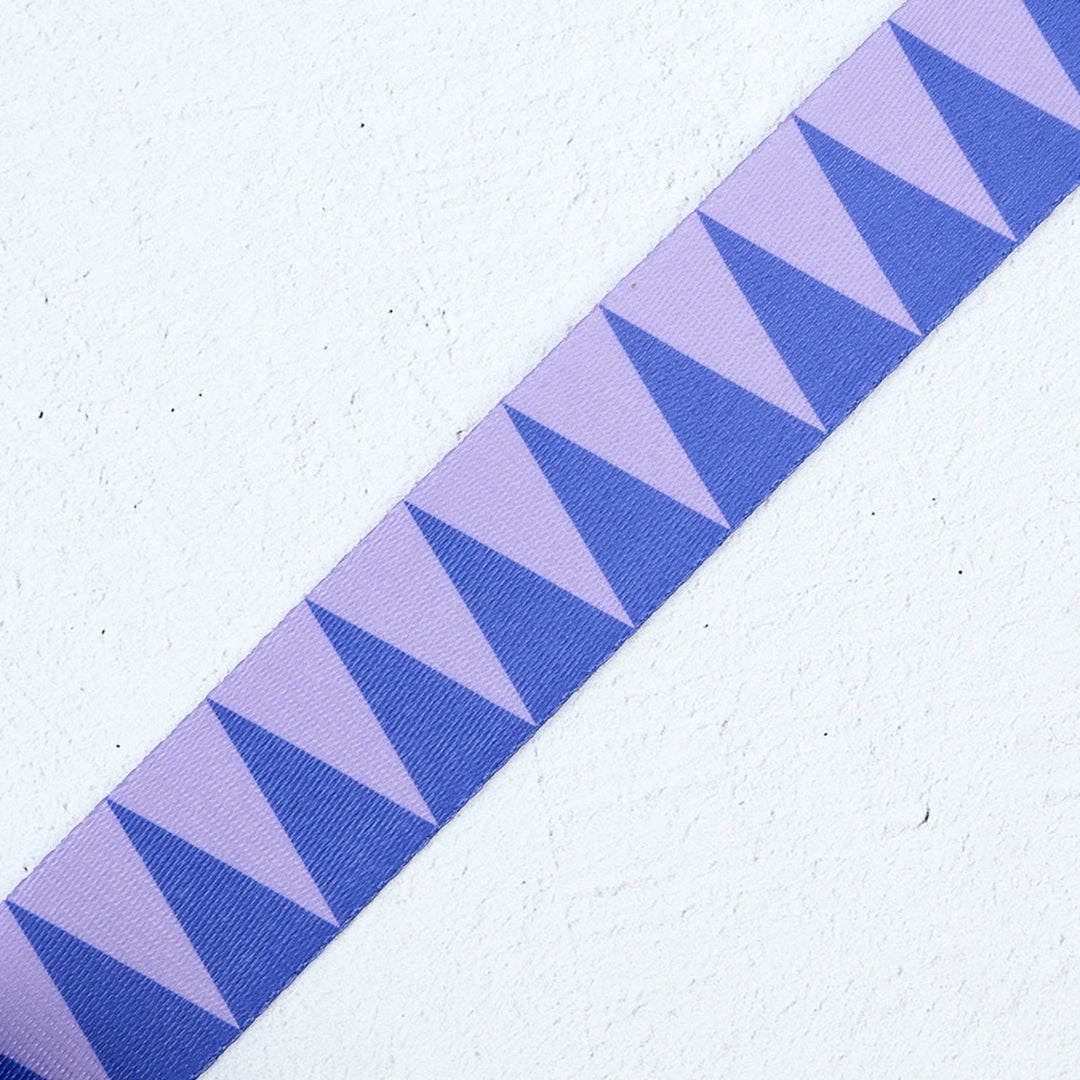 Sawtooth Webbing in Sapphire Grape - 1-1/2" width - by Renaissance Ribbons