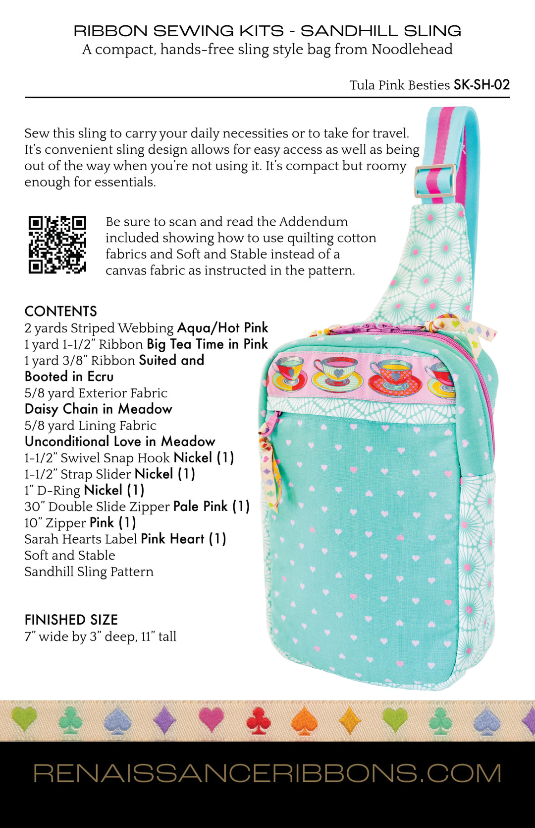 Tula Pink Kit Club - Sandhill Sling