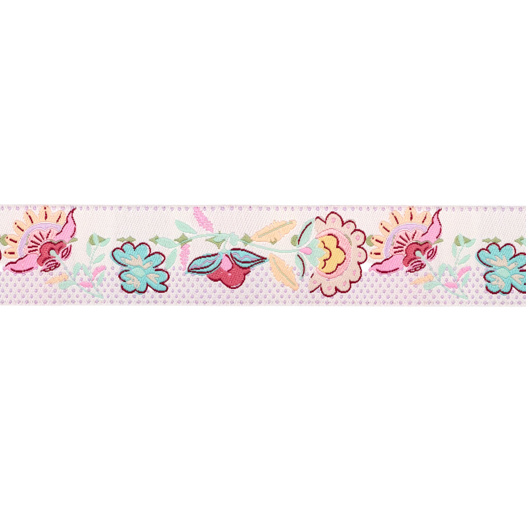 Paradise Garden - Blossom Bazaar - 1" width - by Patty Basemi - One Yard