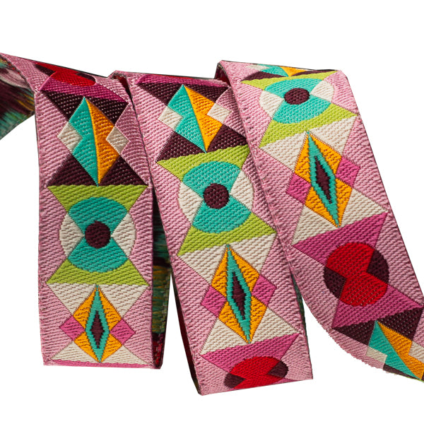Arrowhead Starlight Pink by Tula Pink - 5/8" - by the yard