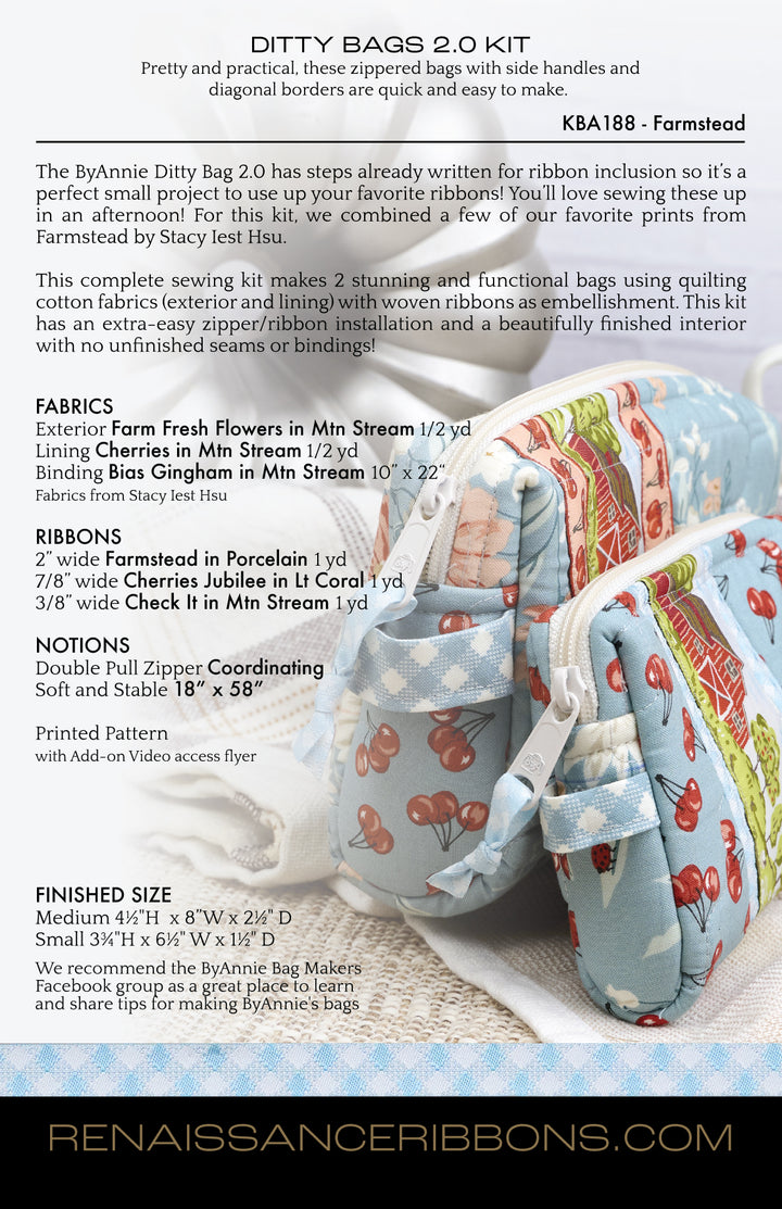 Sewing Kit - Ditty Bags 2.0 - Farmstead BASE