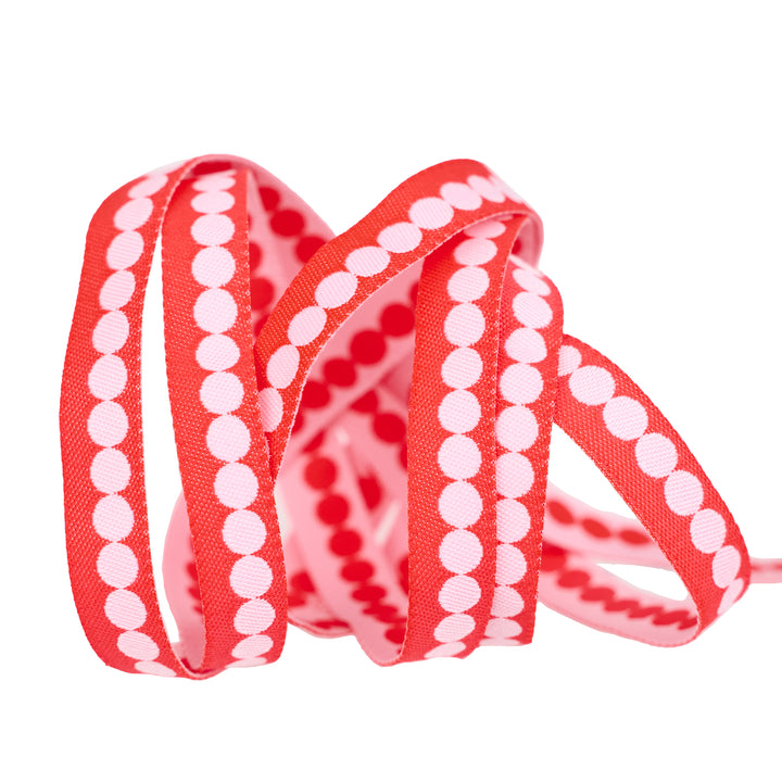 Love Notes - Pearls - 3/8" width - by Renaissance Ribbons - One Yard