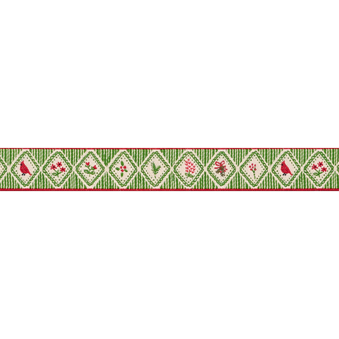 Holiday Cheer - Holiday Charm - 5/8" width - by Stacy Iest Hsu - One Yard (Preorder)