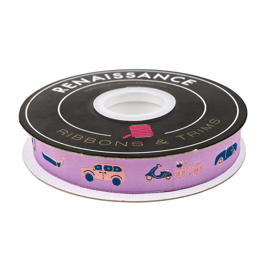Travel Innova Ribbon The Genesis of a Journey - Modes of Travel in Purple - 7/8