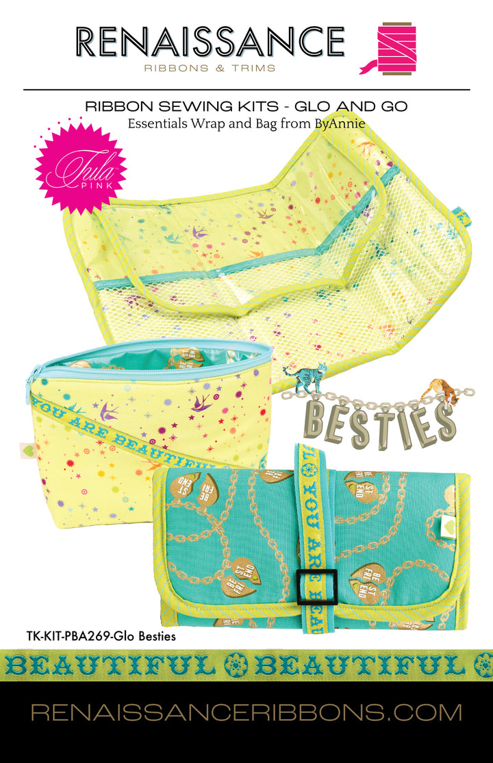 Sewing Kit - Glo and Go in Tula Pink&