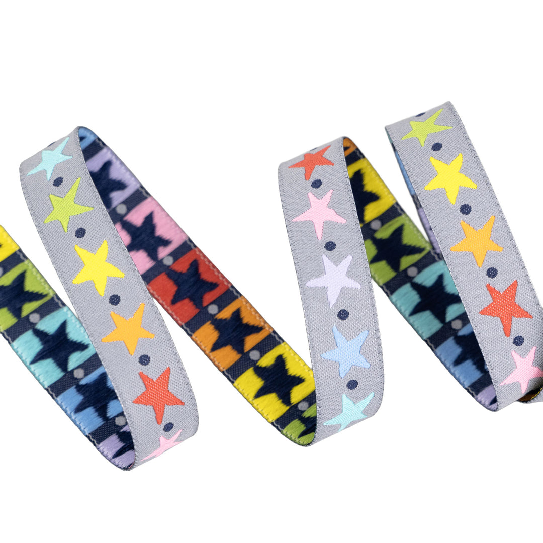 Meowter Space - Twinkle - 5/8" width - by Pammie Jane - One Yard