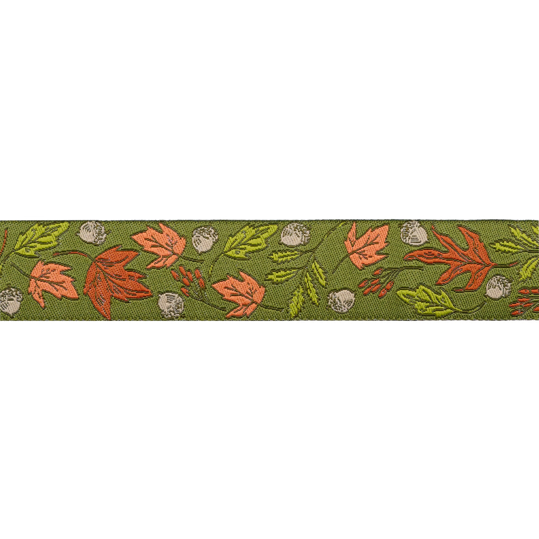 Forest Floor in Moss - 1" width - The Great Outdoors by Stacy Iest Hsu - One Yard