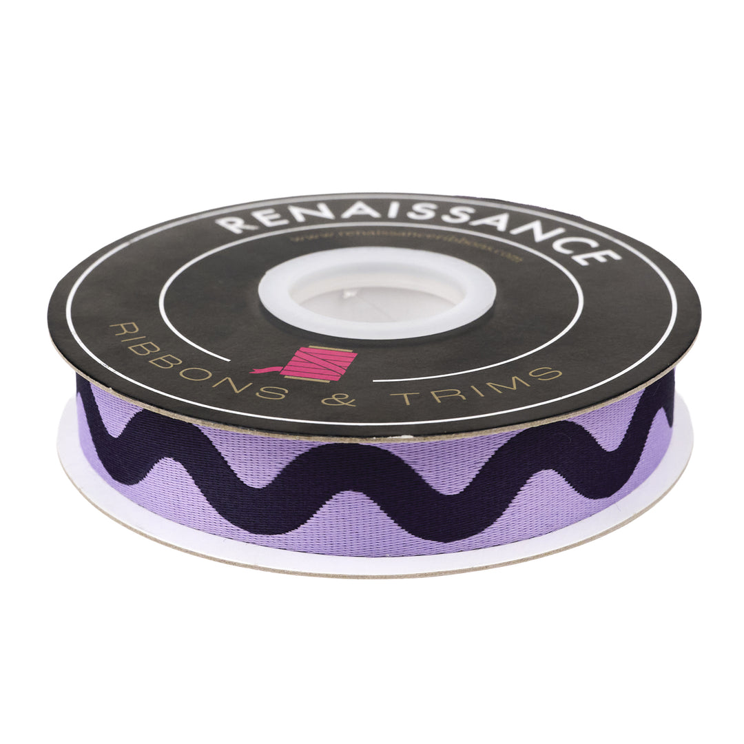 Floral Reef - Lil Squiggle in Ultraviolet - 1" width WEBBING - by Tula Pink - One Yard (Preorder)