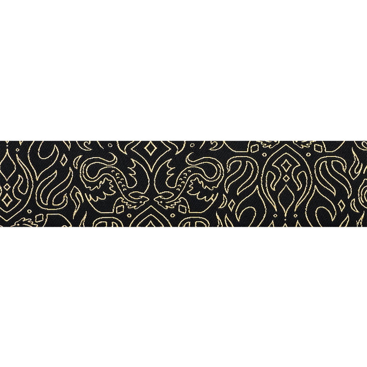 Fire Glow - Scribe - 1-1/4" width width - by Sarah Watts - One Yard