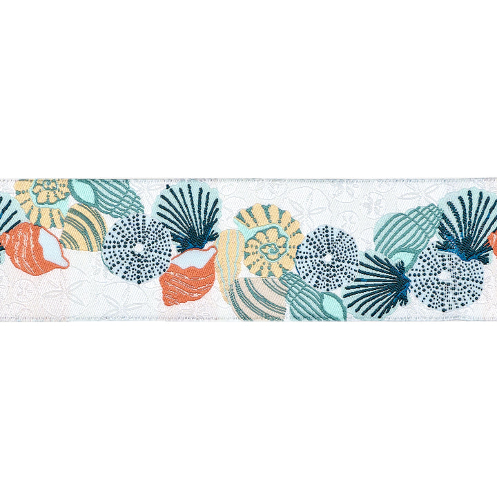 Gulf Breeze - Seashell Shores - 1-1/2" width - by Becca Plymale - One Yard
