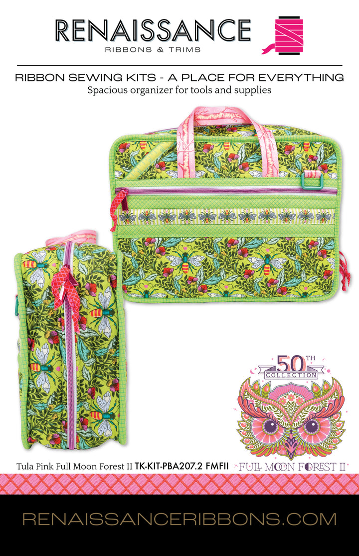 Sewing Kit - A Place for Everything with Full Moon Forest II