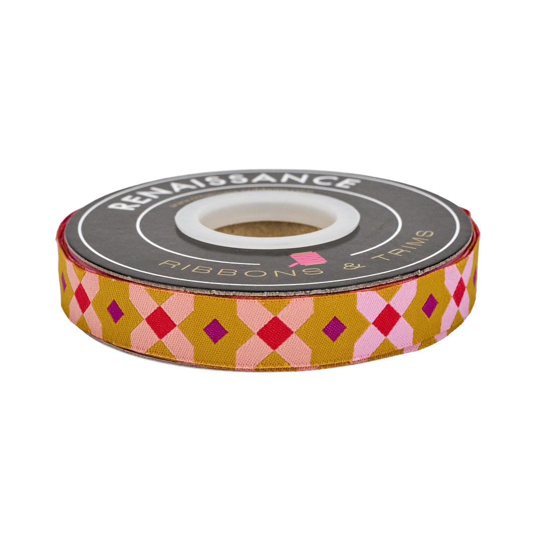 Ramble - Big X - 5/8" width - by Tara Faughnan - One Yard