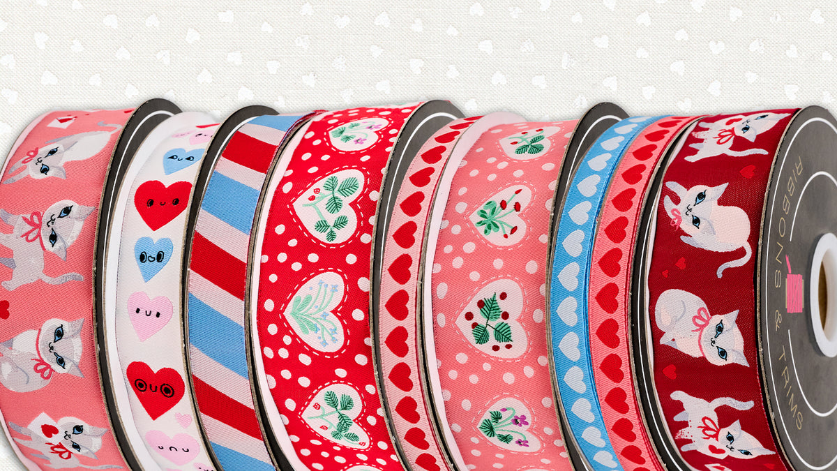 Designer embroidered and jacquard ribbons - Renaissance Ribbons ...