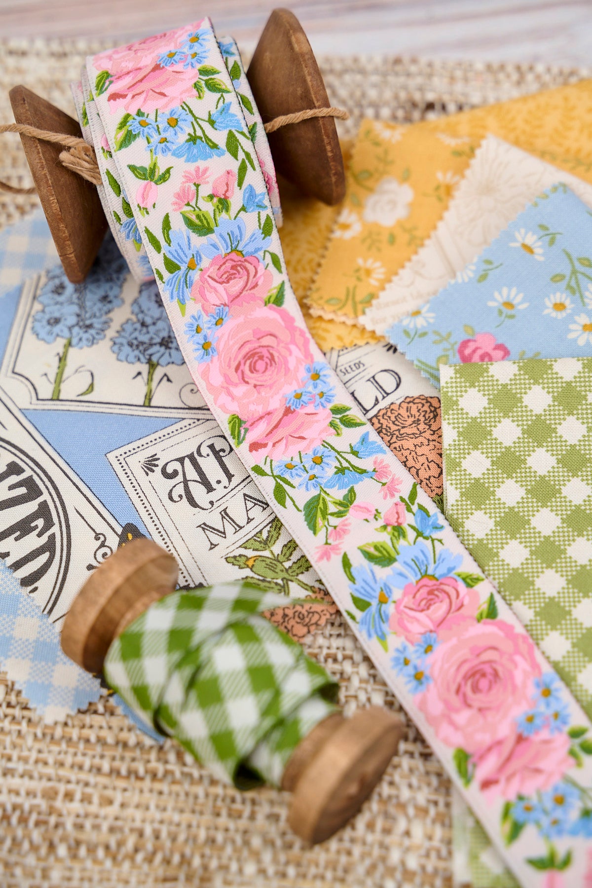 Designer embroidered and jacquard ribbons - Renaissance Ribbons ...