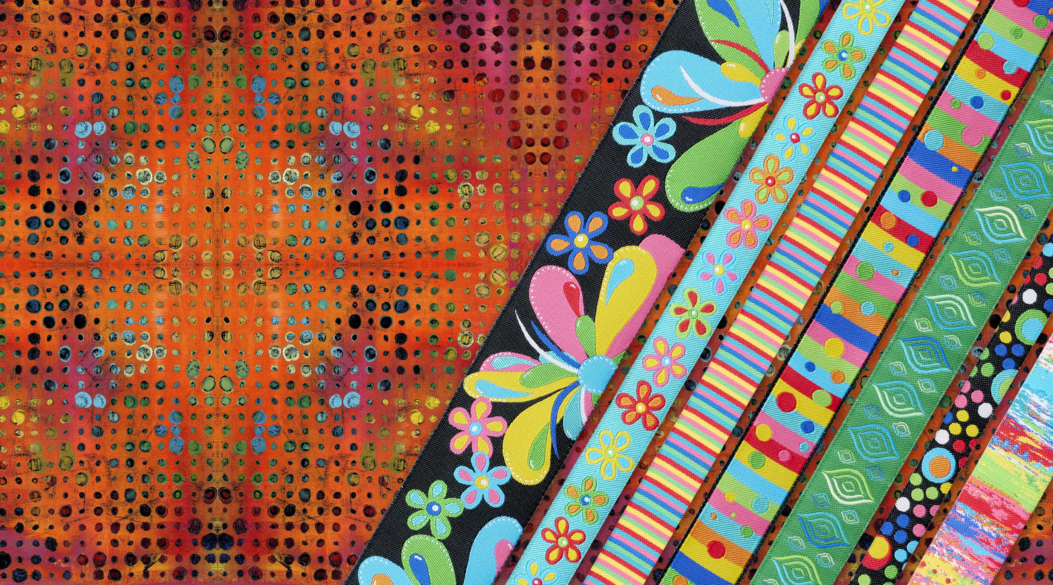 Designer embroidered and jacquard ribbons - Renaissance Ribbons ...