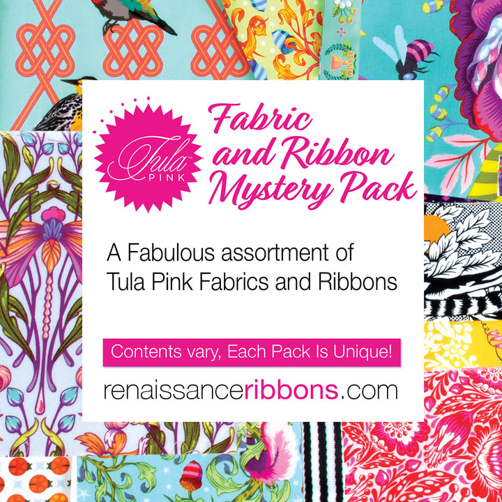Tula Pink Fabric and Ribbons Mystery Pack