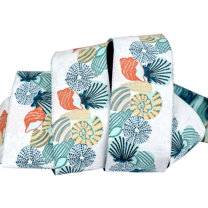 Gulf Breeze - Seashell Shores - 1-1/2" width - by Becca Plymale - One Yard