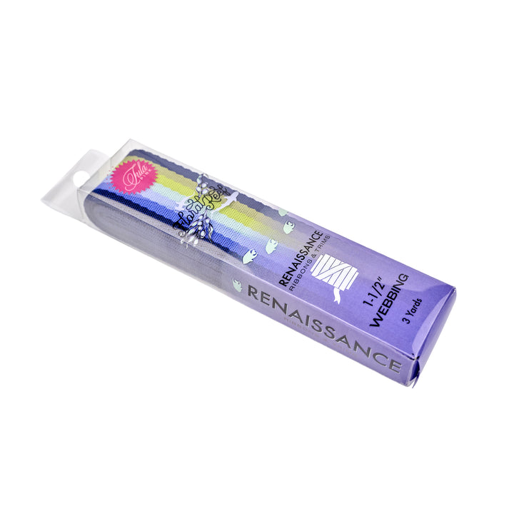 Floral Reef - Smooth Sailing in Marine - 1-1/2" width WEBBING - by Tula Pink - 3 YD PACK (Preorder)