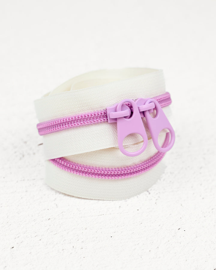 Violet Mist - Handbag Zipper - Renaissance Ribbons