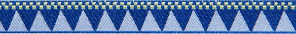 Blue triangles and checkerboard 5/8&