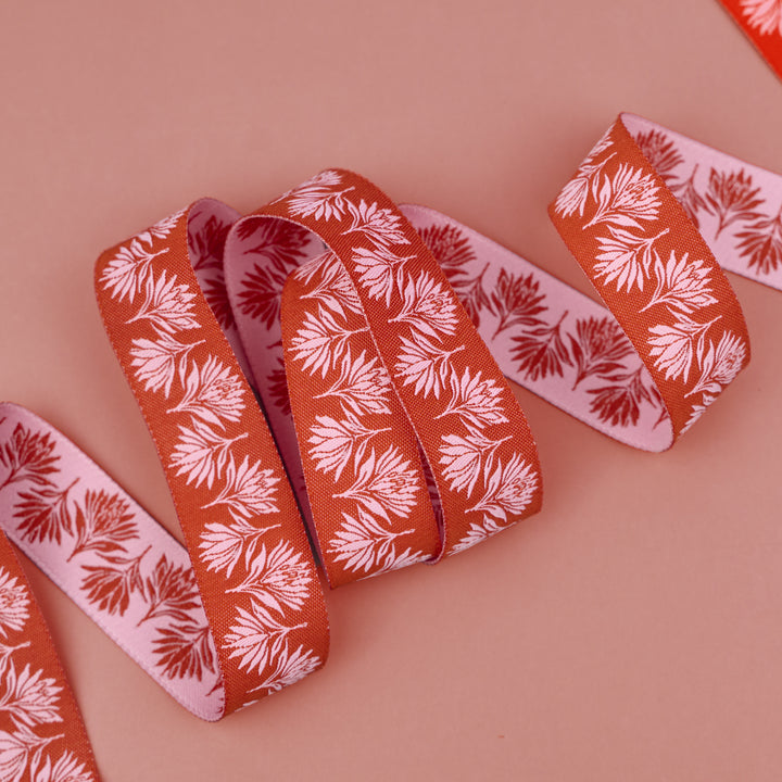 Sunset Cottage - Waterlillies - 7/8" width - by Stephanie Organes - One Yard (Preorder)