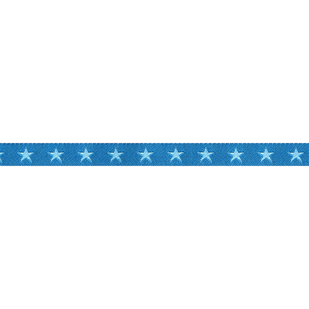 PREORDER - High Flight - Perfect Landing in Blue - 3/8" width - by Sarah Thomas - One Yard
