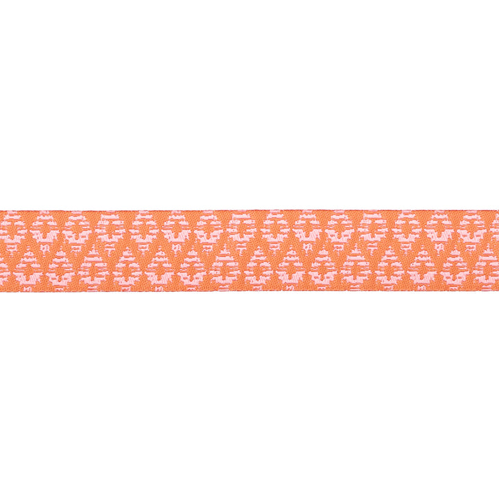 Paradise Garden - Mini Ikat in Saffron - 7/8" width - by Patty Basemi - One Yard