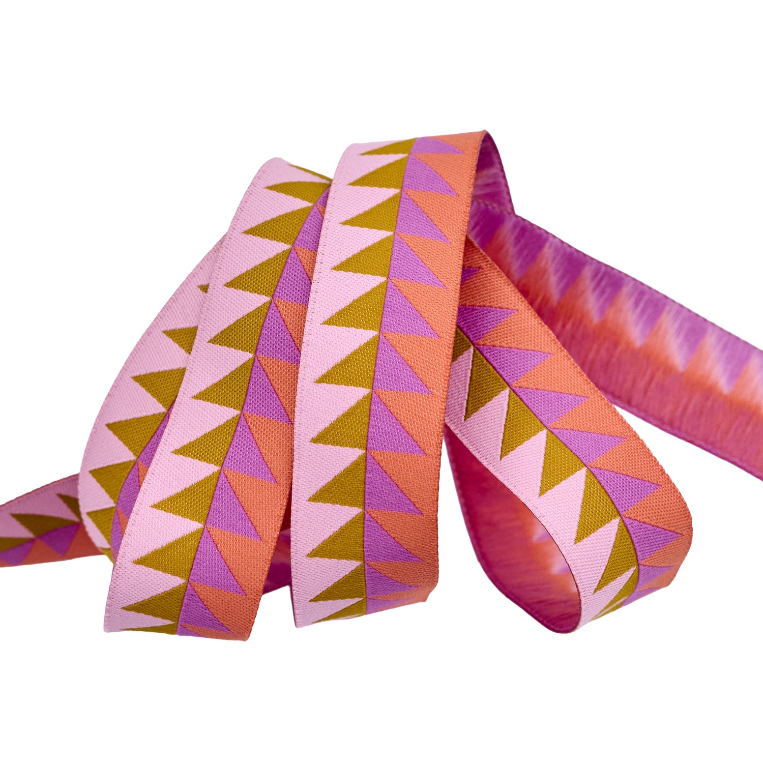 Triangle Ribbon Pattern Ramble - Half Square Triangles - 7/8