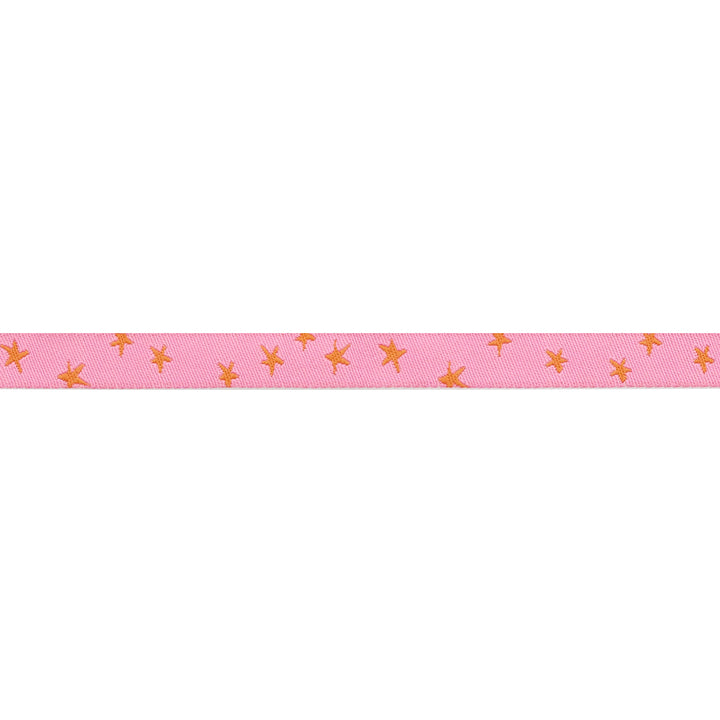 Mixtape - Starry in Vivid Pink - 3/8" - by Alexia Abegg - One Yard