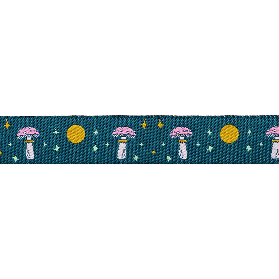 Celestial Garden - Celestial Fungi - 7/8" width - by Alexandra Bordallo - One Yard