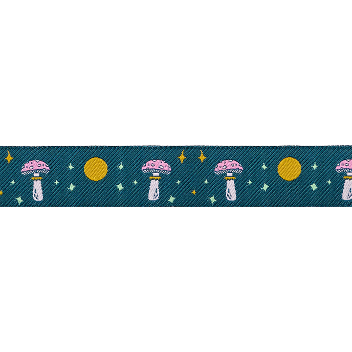 Celestial Garden - Celestial Fungi - 7/8" width - by Alexandra Bordallo - One Yard