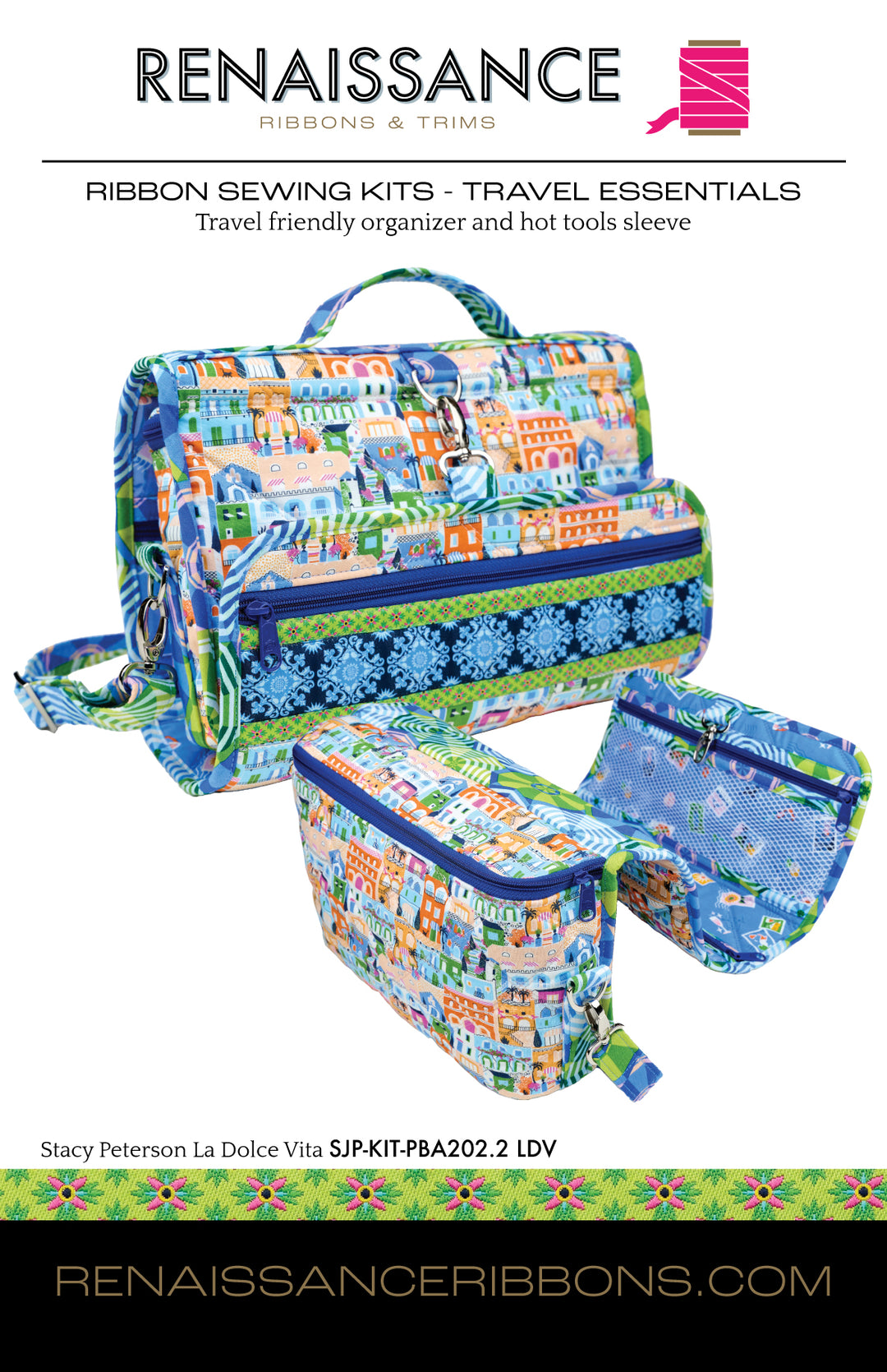 Sewing Kit - Travel Essentials 2.0 - ByAnnie - La Dolce Vita BASE