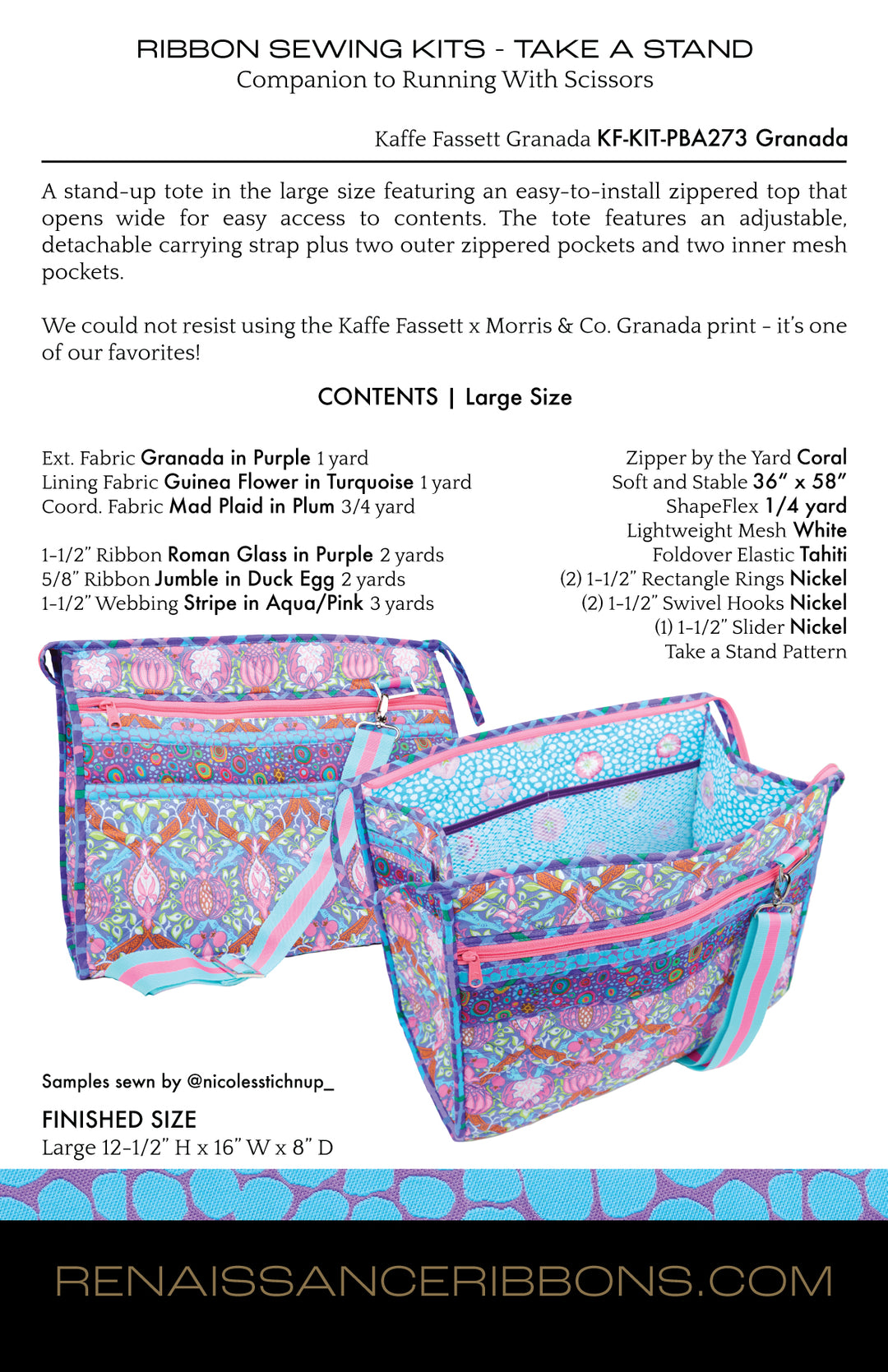 Sewing Kit - Take a Stand with Granada