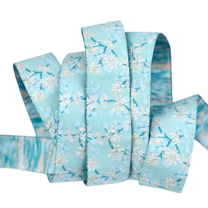 Gulf Breeze - Coastal Jasmine - 7/8" width - by Becca Plymale - One Yard