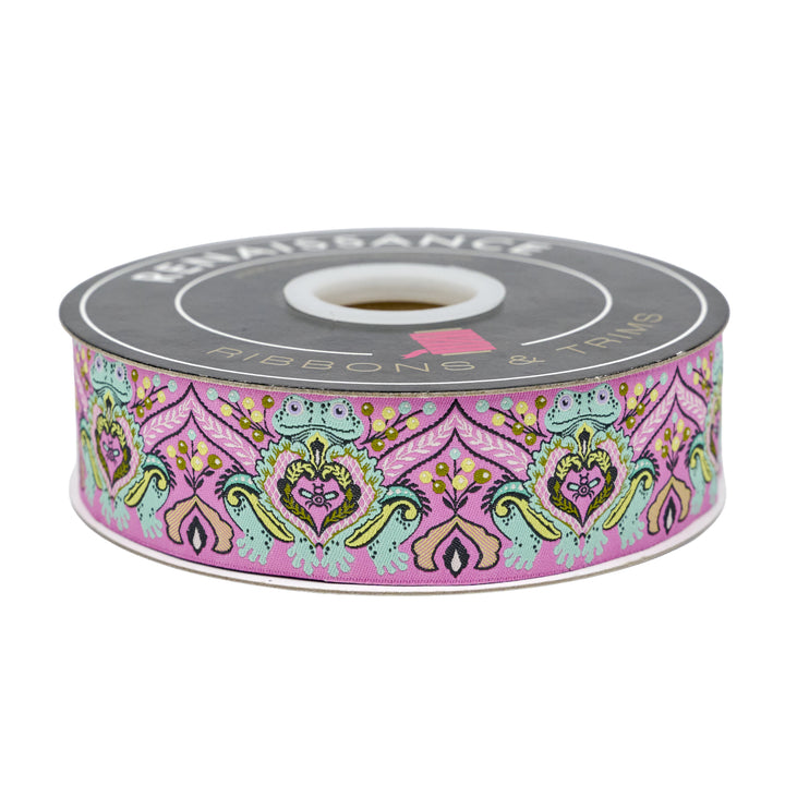 Prince Charming Deja Vu - Frog Prince in Gumball - 1-1/2" width - by Tula Pink - One Yard (Preorder)