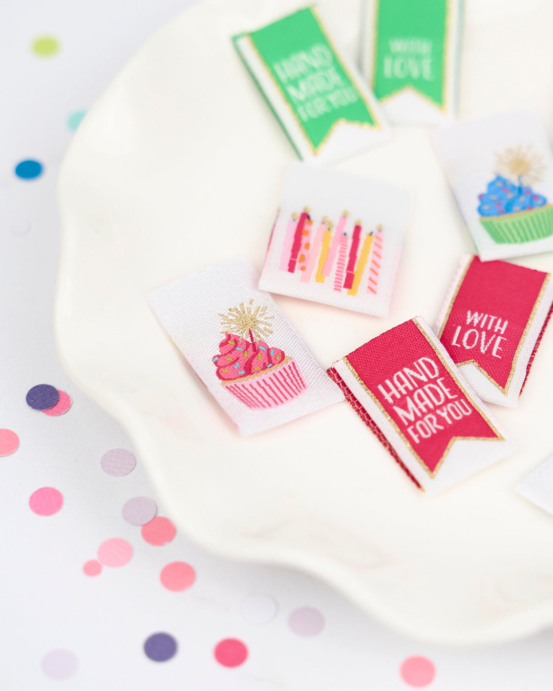 Happy Birthday - Woven Label Pack