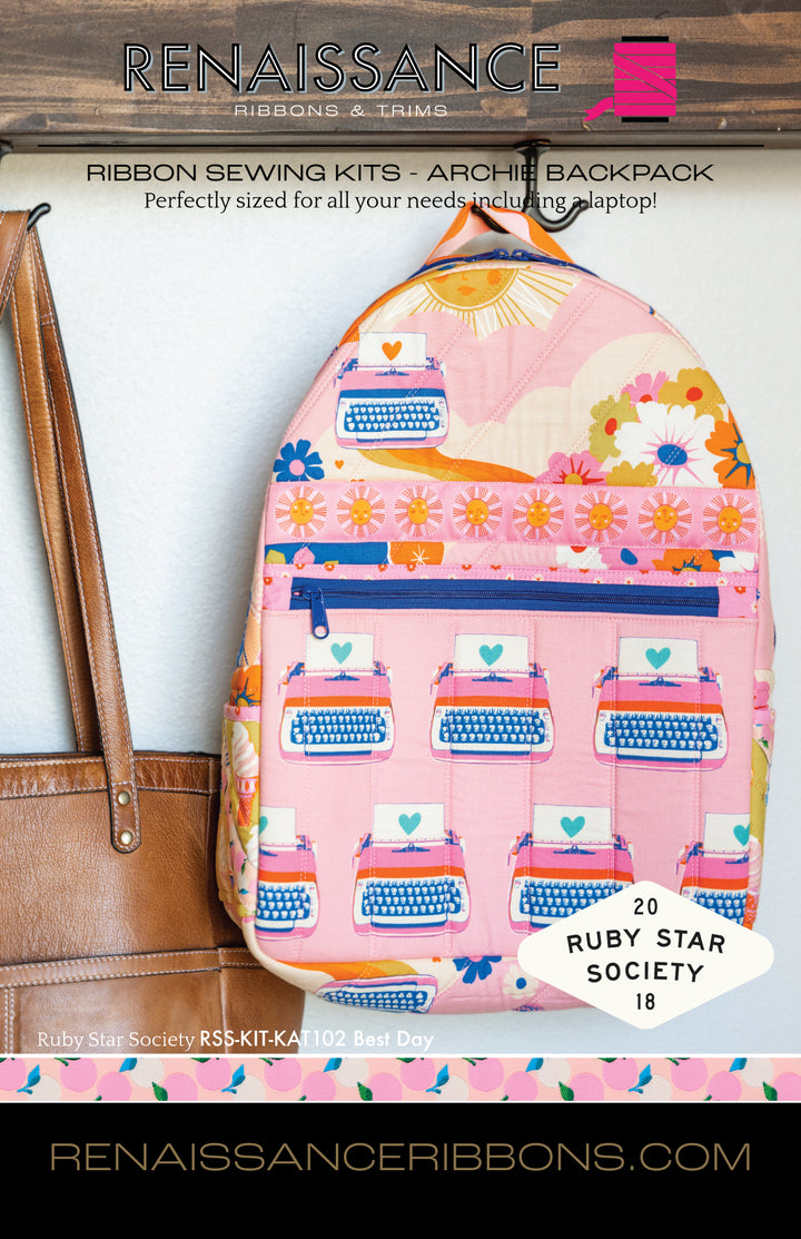 Sewing Kit - Archie Backpack in Best Day