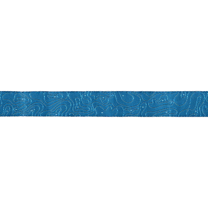 PREORDER - High Flight - Topography in Vintage Blue - 5/8" width - by Sarah Thomas - One Yard