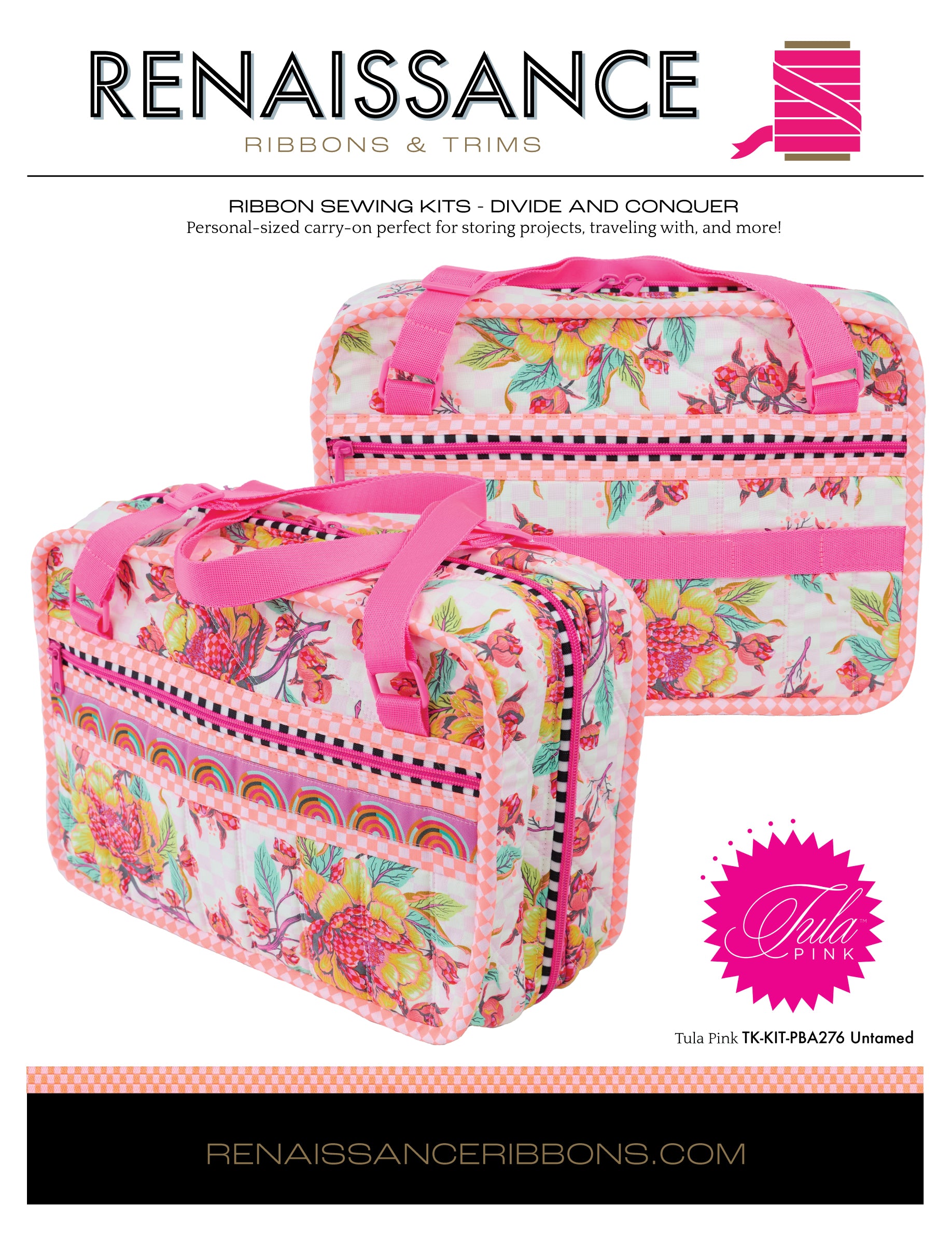 Tula Pink Bags, Sewing Kits, Projects & Patterns