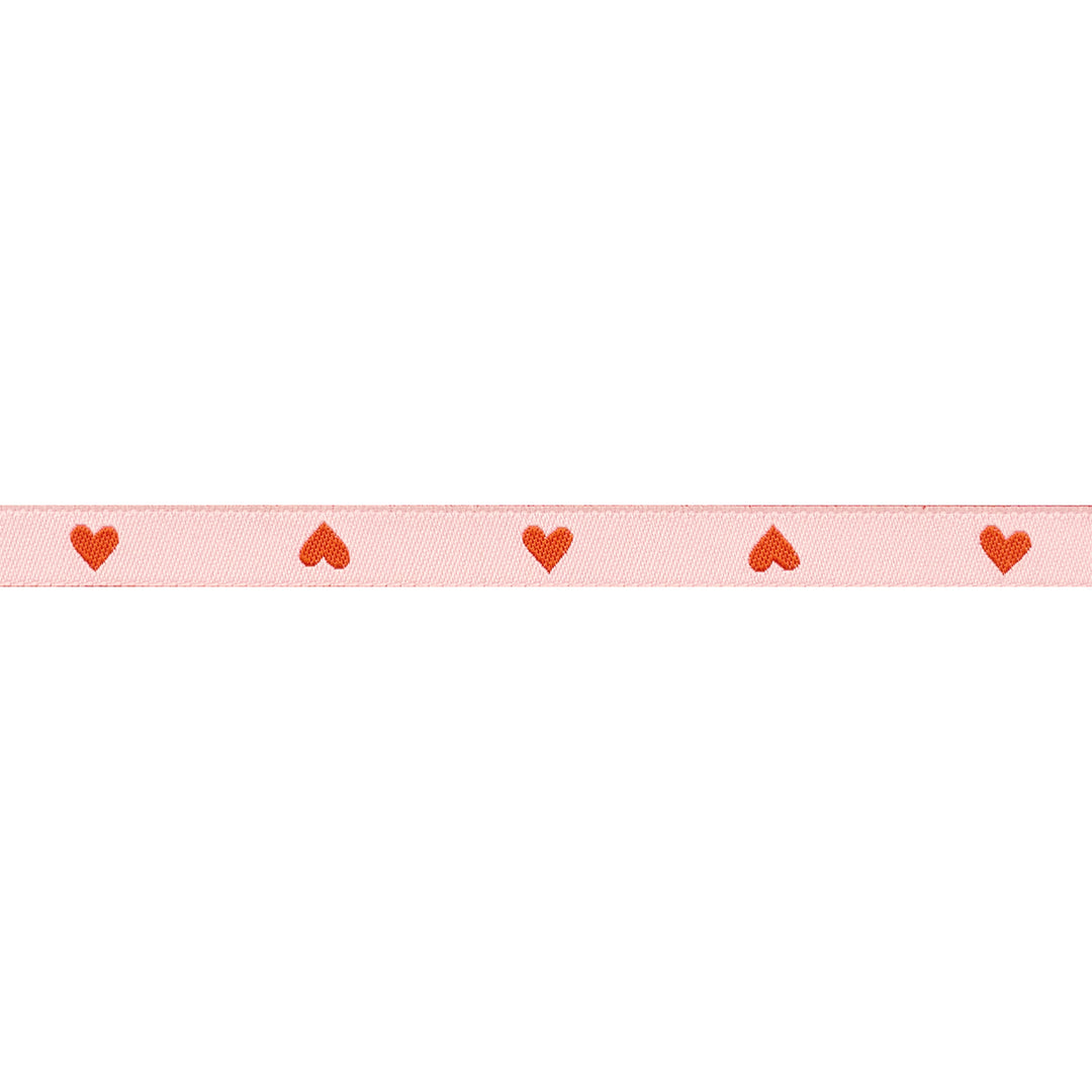 Hearts in Red - 3/8" width - Hearts and Sparks by Melody Miller - One Yard