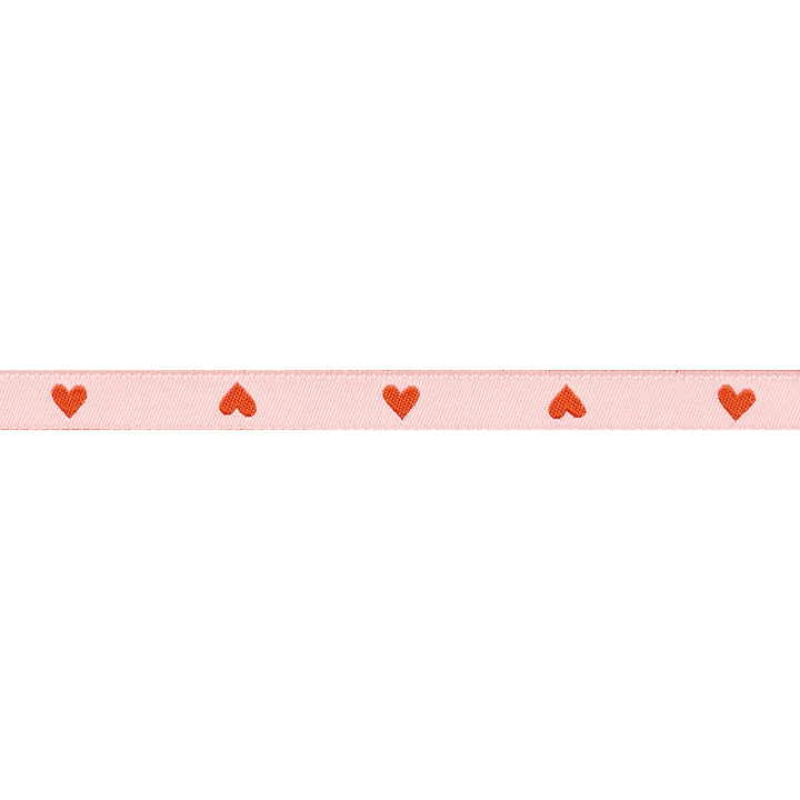 Hearts in Red - 3/8" width - Hearts and Sparks by Melody Miller - One Yard