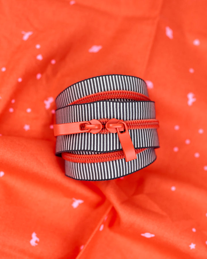 Firecracker - Handbag Zipper - Renaissance Ribbons