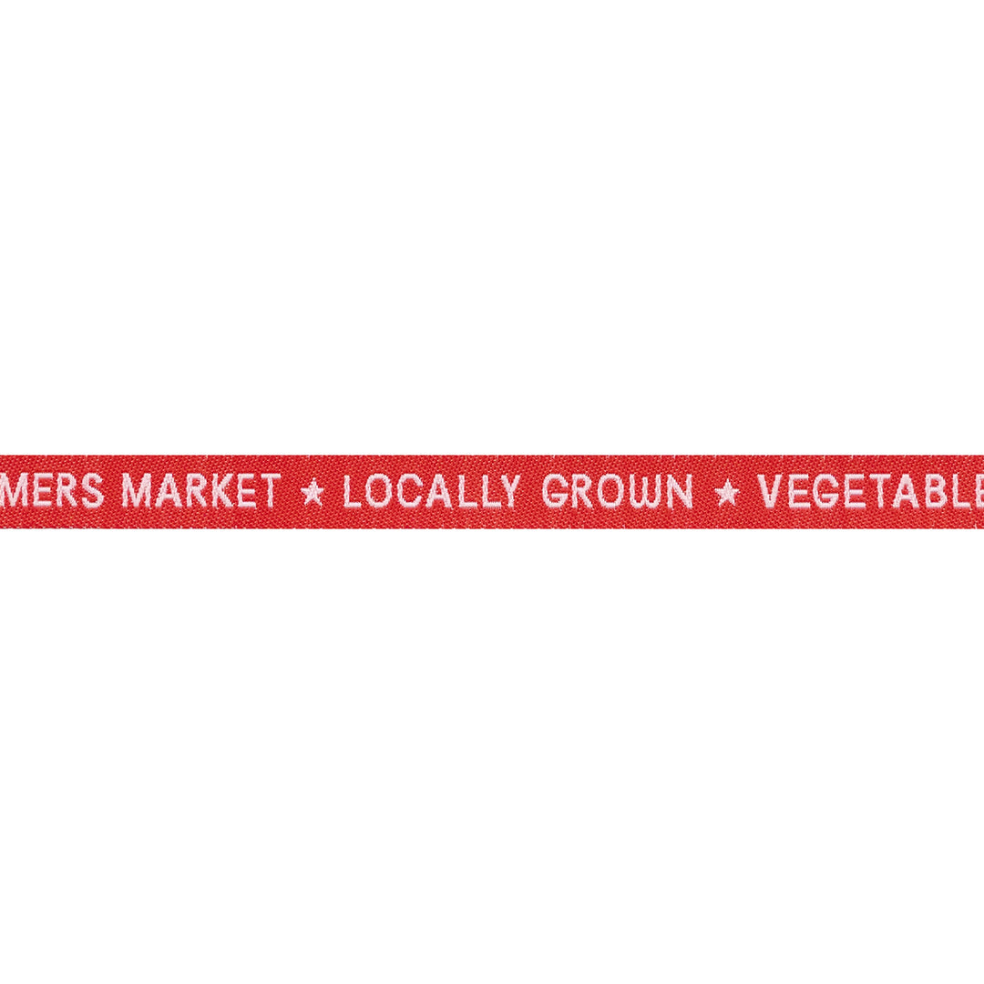 PREORDER - Farmer's Market - 3/8" width - Farm & Garden by Cathe Holden - One Yard