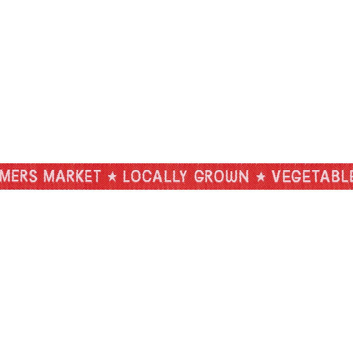 PREORDER - Farmer's Market - 3/8" width - Farm & Garden by Cathe Holden - One Yard