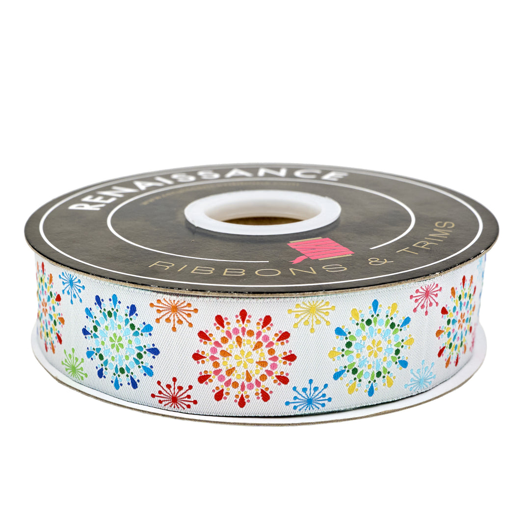 Wings of Wonder - Wonder in White - 1-1/4" width - by Sue Penn - One Yard (Preorder)