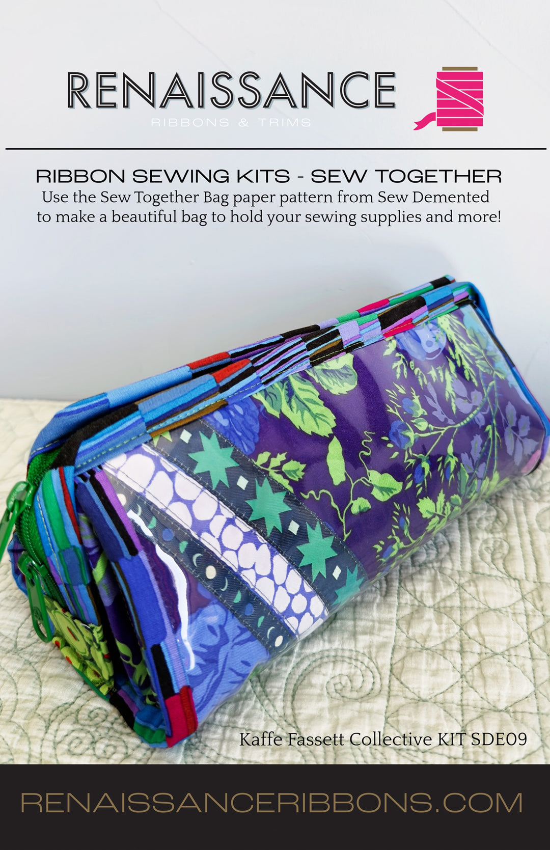 Sewing Kit - Sew Together Bag - Sew Demented - Gradi Flora