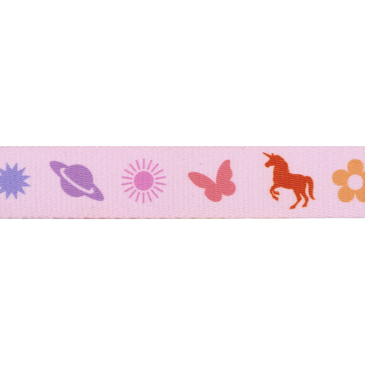 Legendary - Charmed WEBBING in Wild Orchid - 1" width - by Tula Pink - One Yard (Preorder)