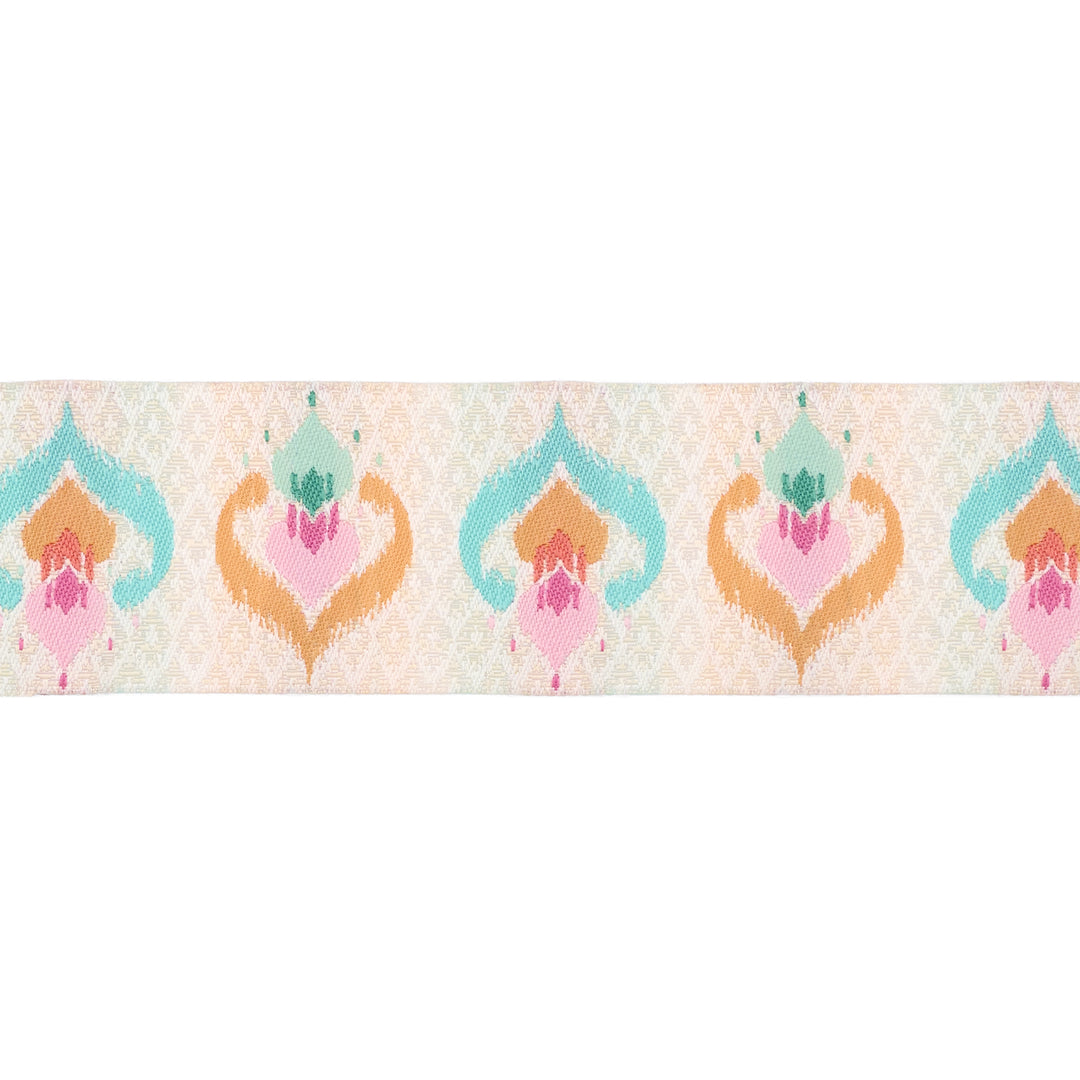 Paradise Garden - Ikat Dream - 1-1/2" width - by Patty Basemi - One Yard